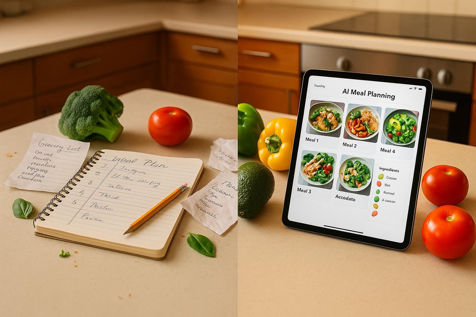 AI Meal Planning vs. Traditional Methods