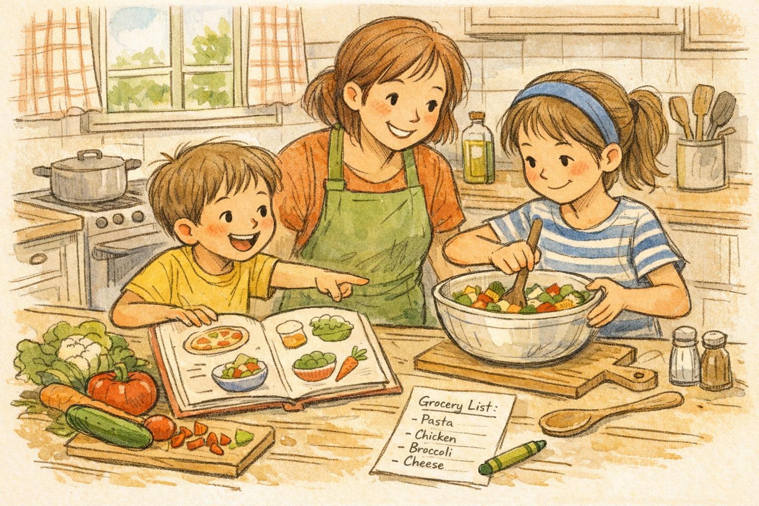 How to Involve Kids in Meal Planning
