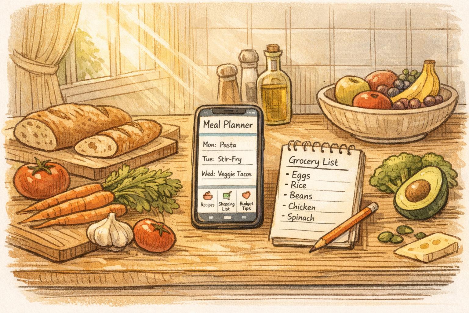 Best Apps for Budget Meal Planning