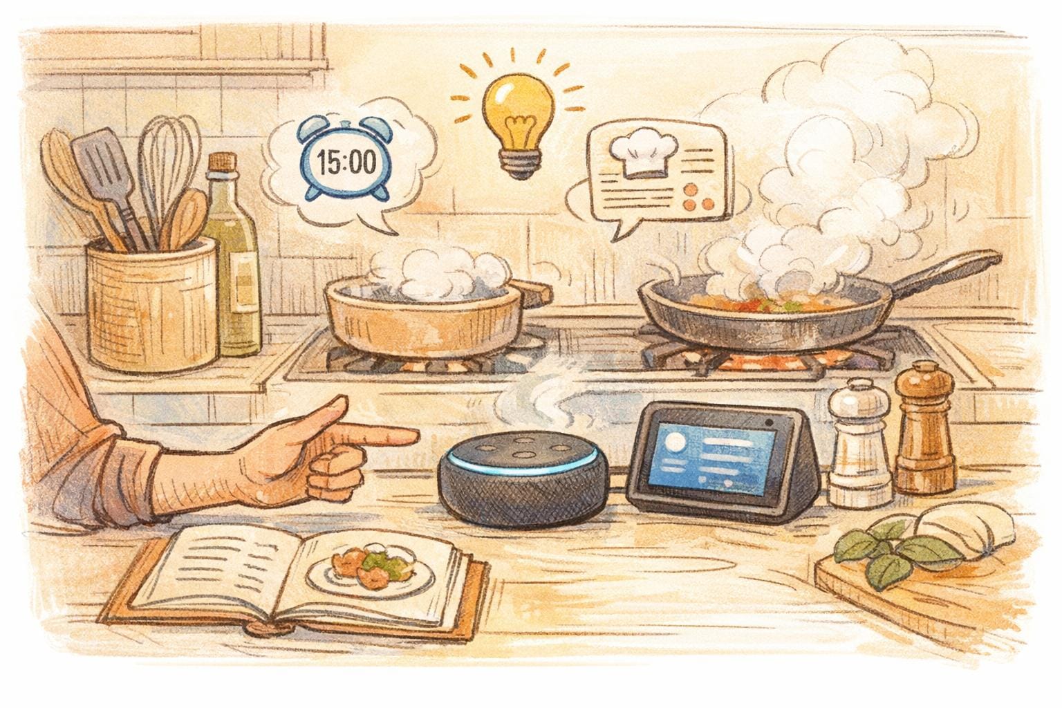 How to Use Alexa for Hands-Free Cooking