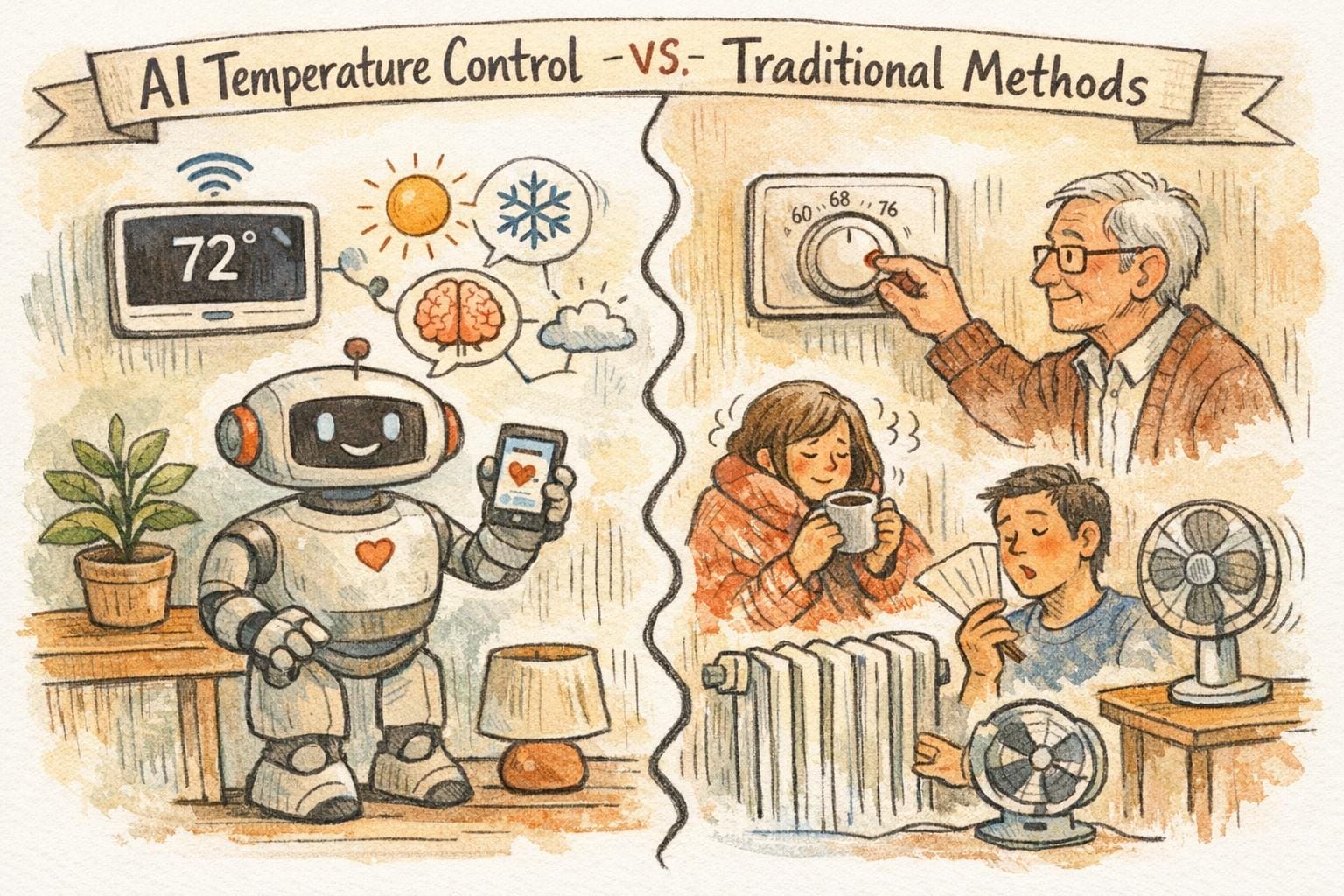 AI Temperature Control vs. Traditional Methods
