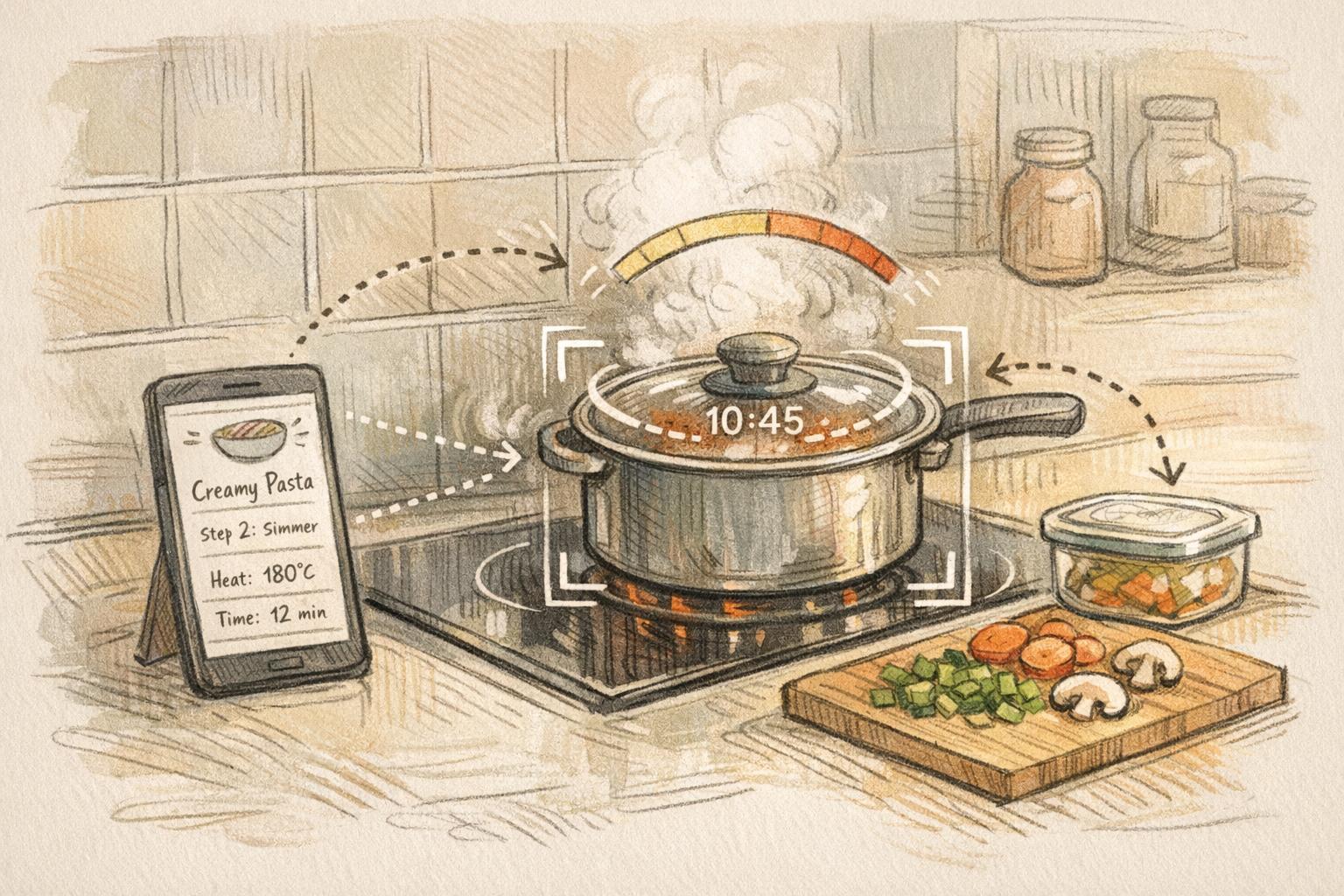 How AI Enhances Custom Cooking Modes in Smart Kitchens