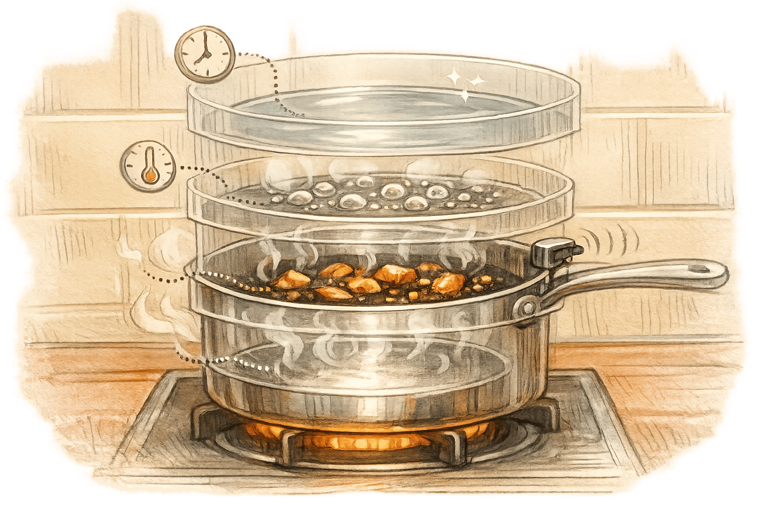 How AI Optimizes Stage-Specific Cooking Transitions