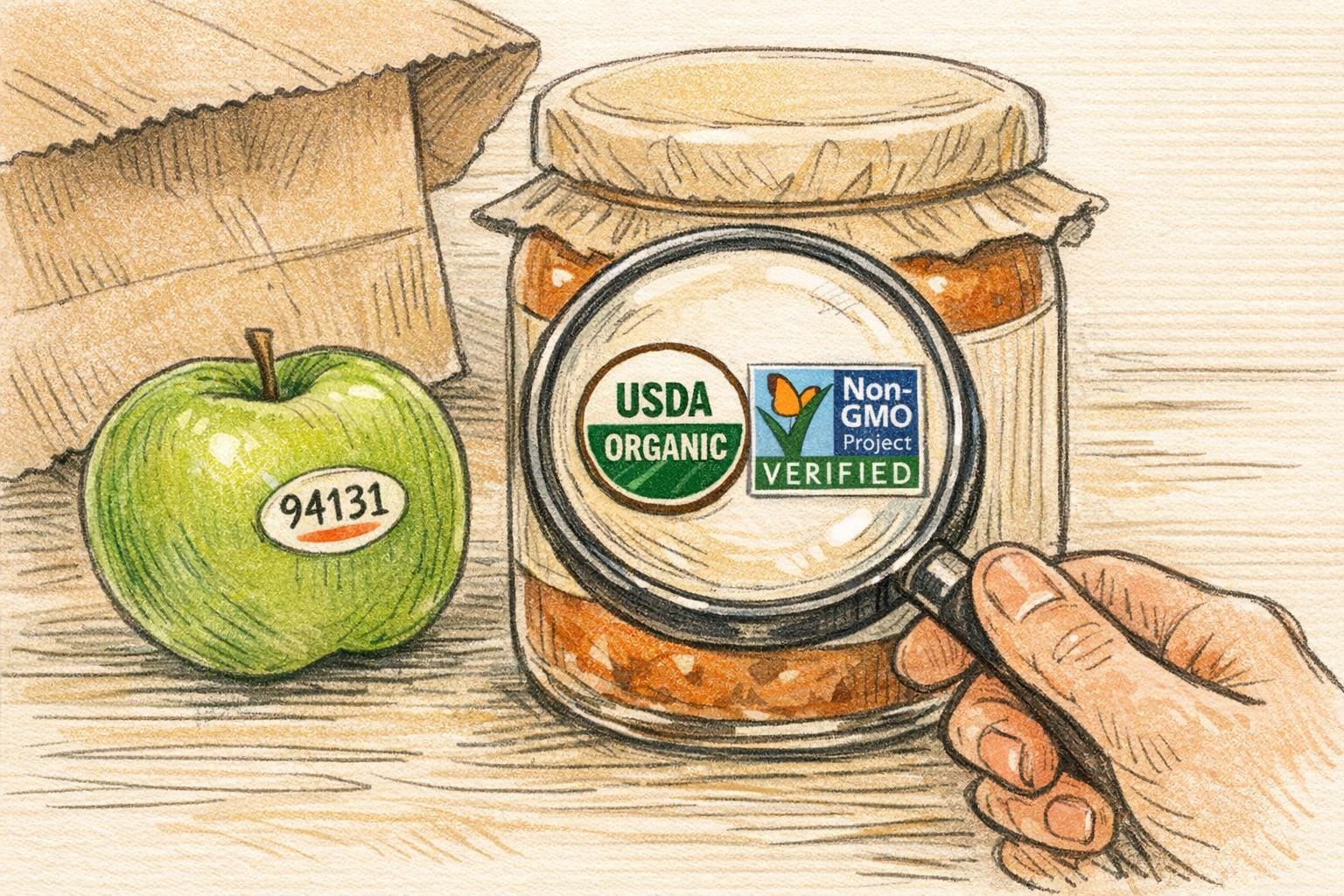 How to Read Organic and Non-GMO Labels
