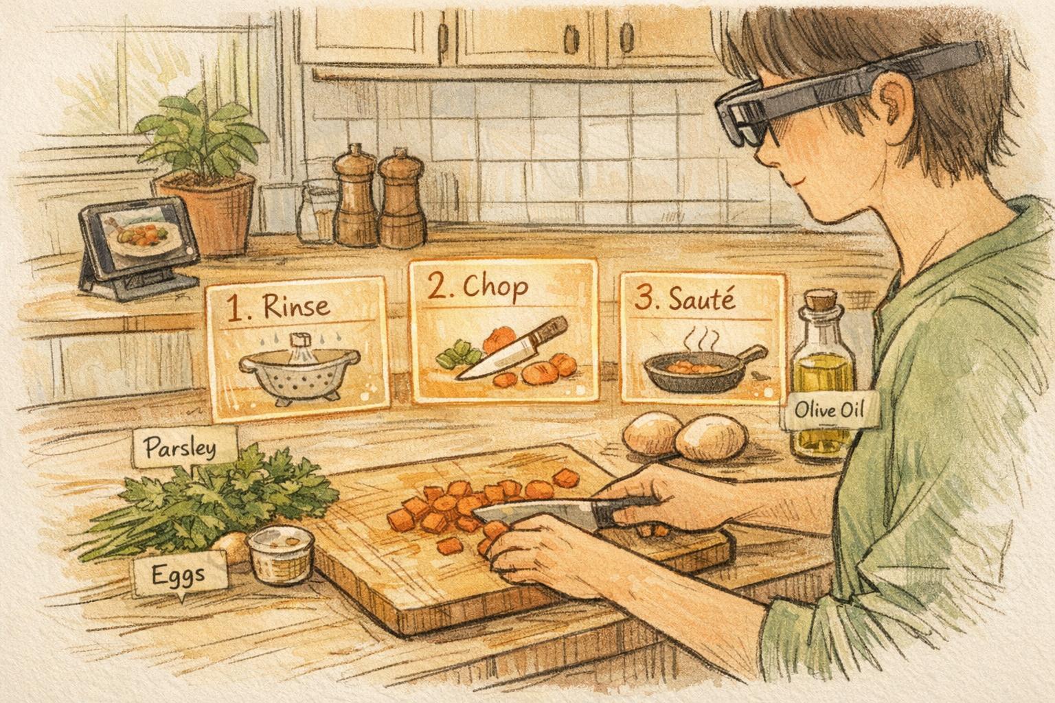 How AR Makes Social Media Recipes Easier