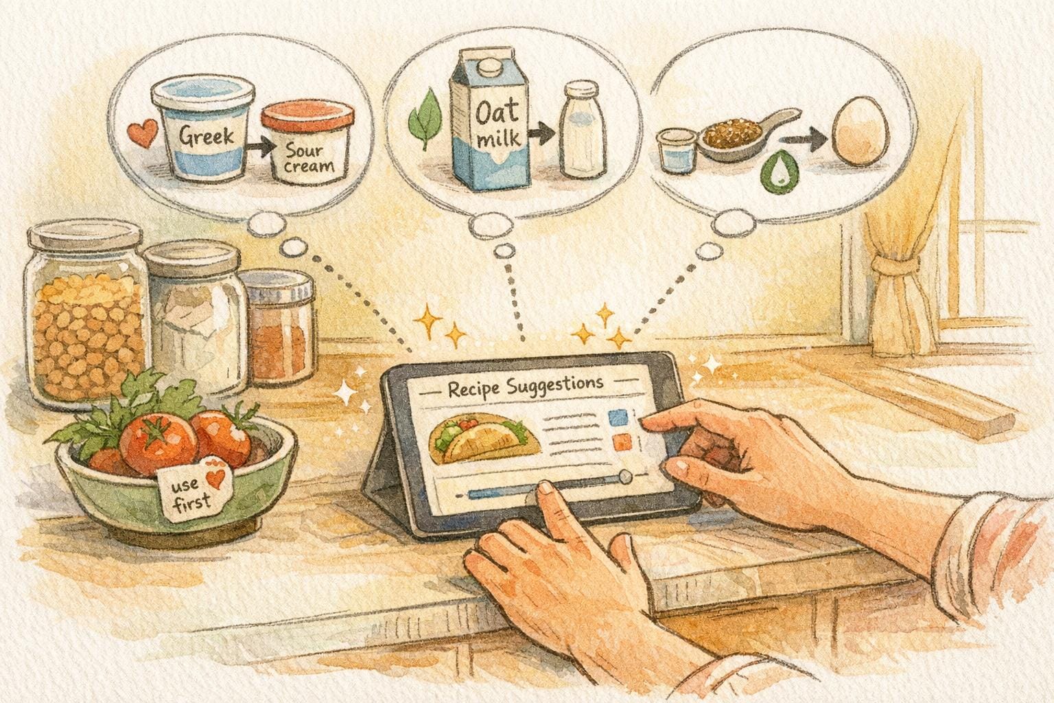 How AI Suggests Ingredient Swaps Instantly