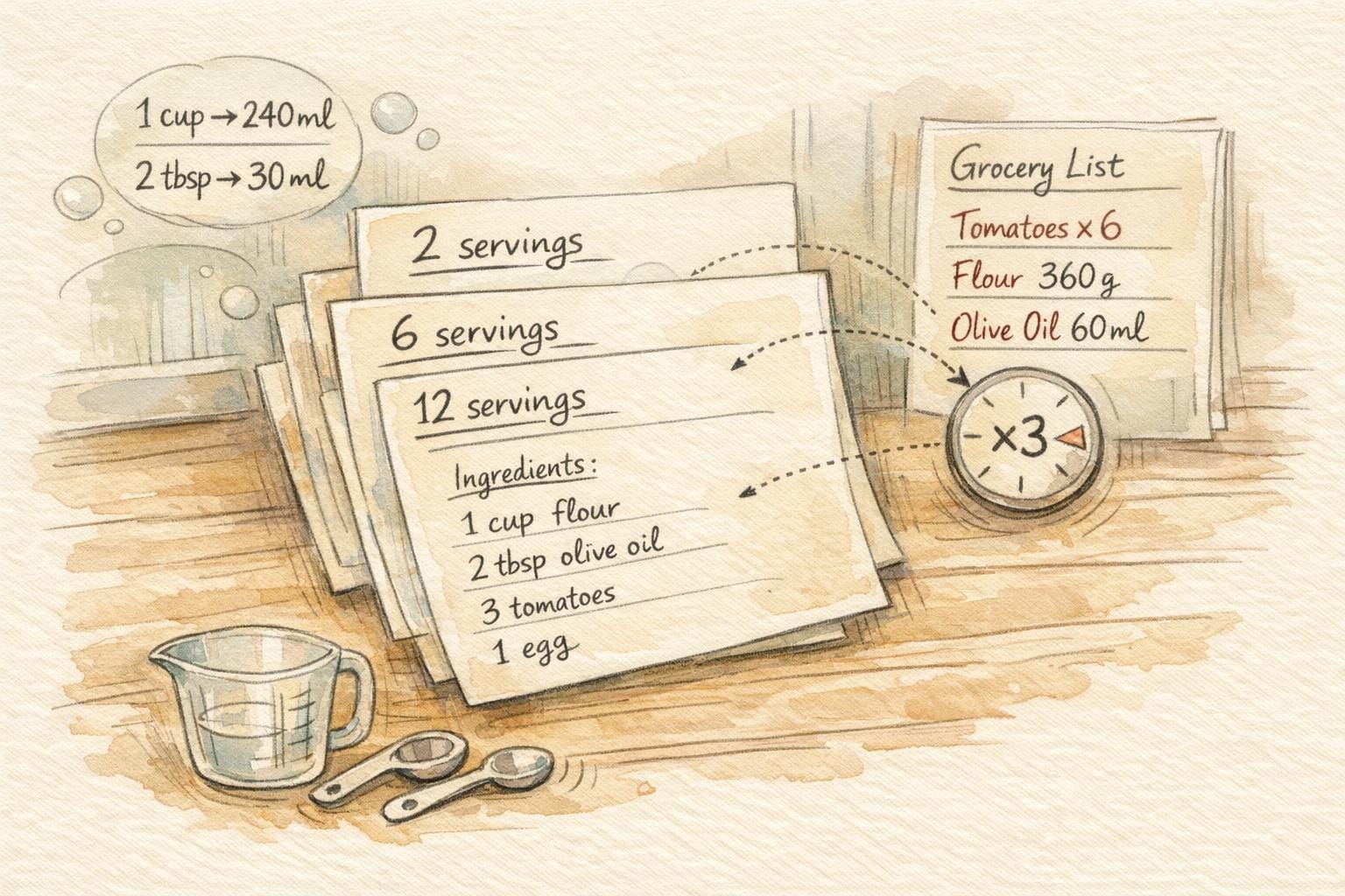 Best AI Apps for Real-Time Recipe Scaling