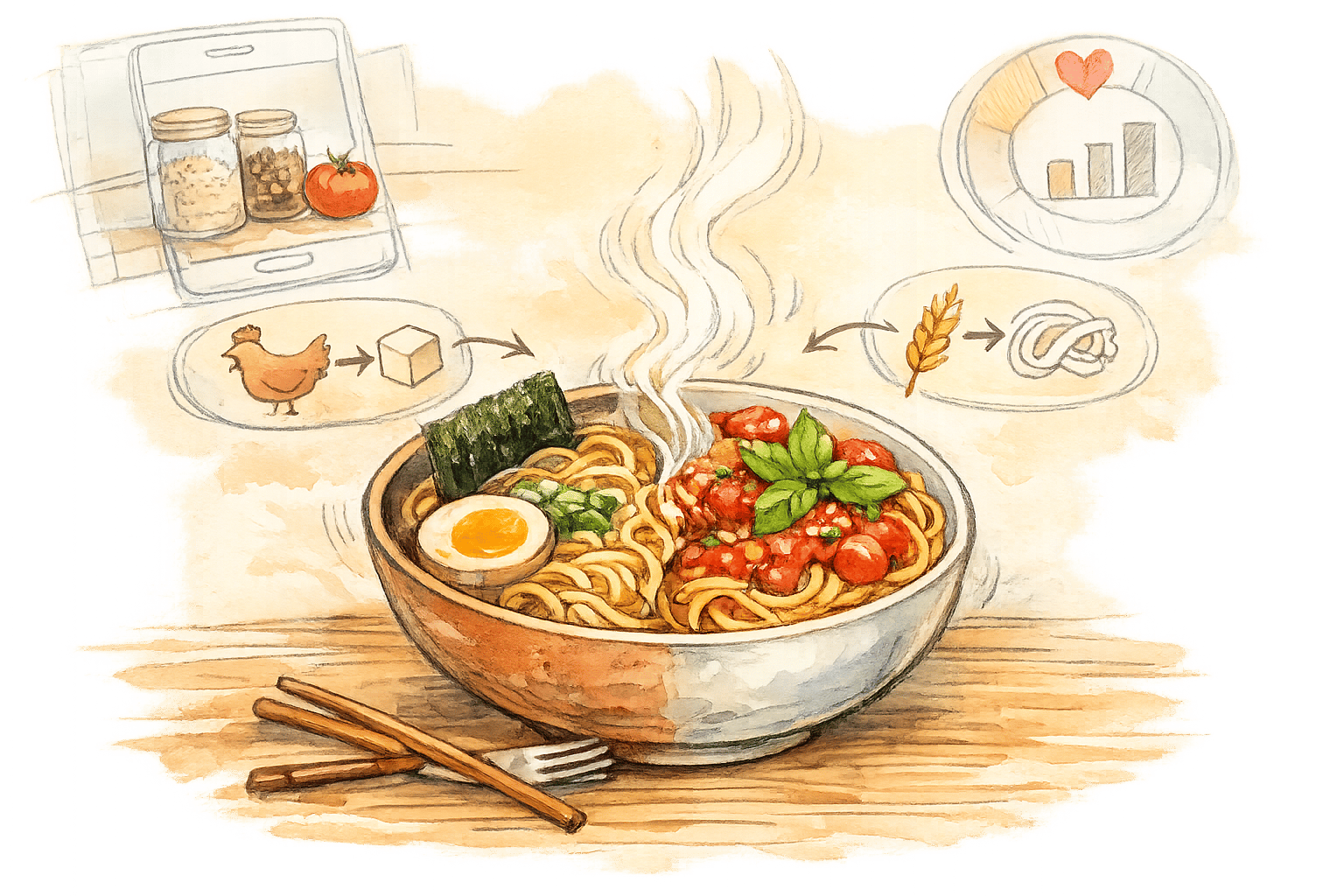 AI Tools for Creating Fusion Recipes