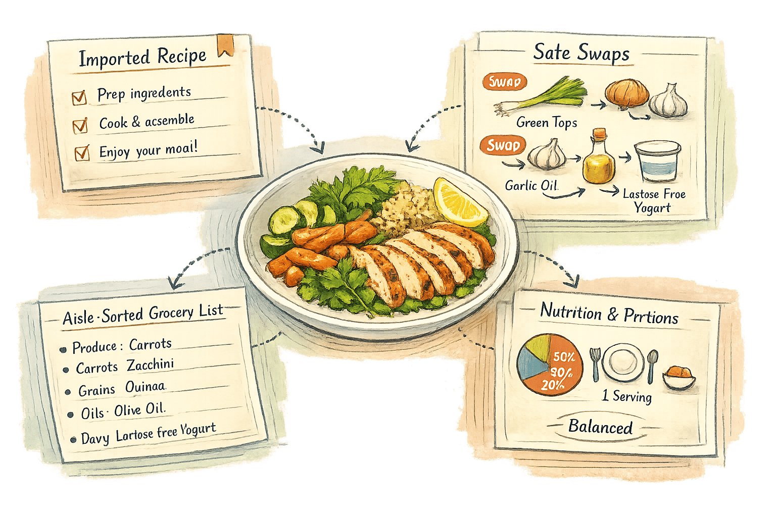 How AI Helps Plan Low FODMAP Meals