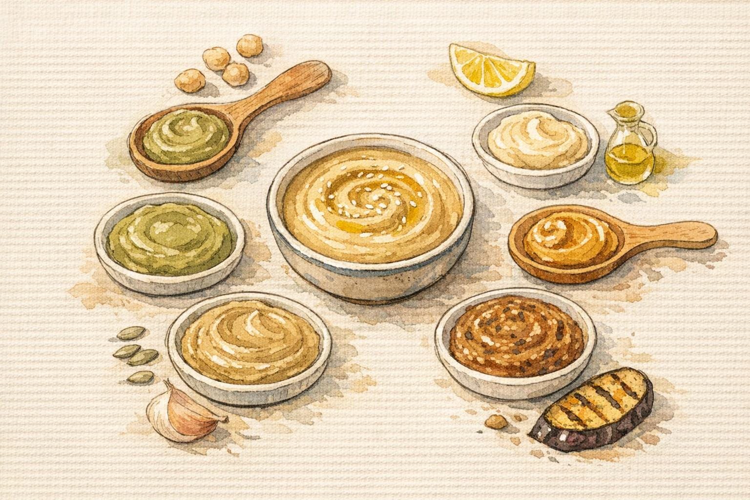 Tahini Substitutes for Middle Eastern Dishes