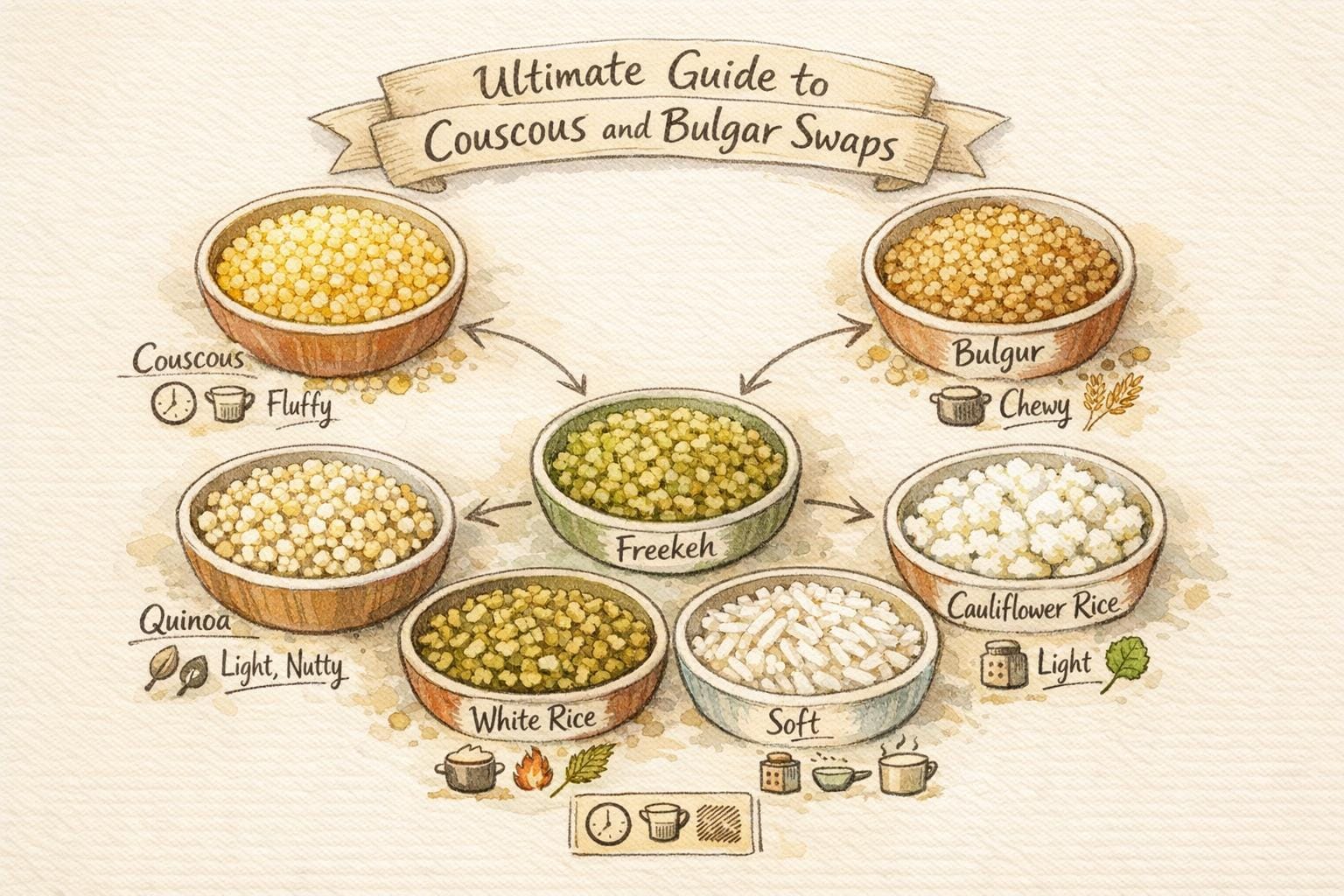 Ultimate Guide to Couscous and Bulgar Swaps