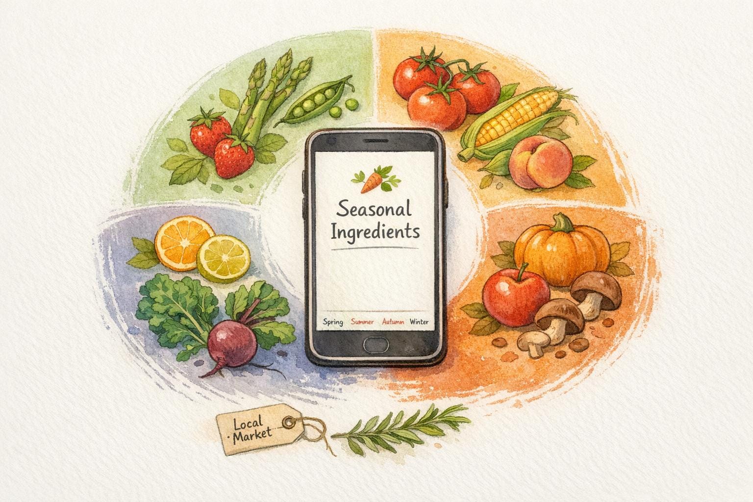 Top 5 Apps For Tracking Seasonal Ingredients