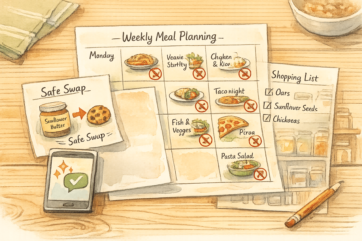 AI Tools for Nut-Free Meal Planning