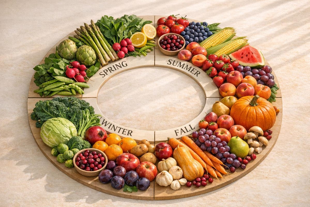 Seasonal Produce Calendar for Meal Planning