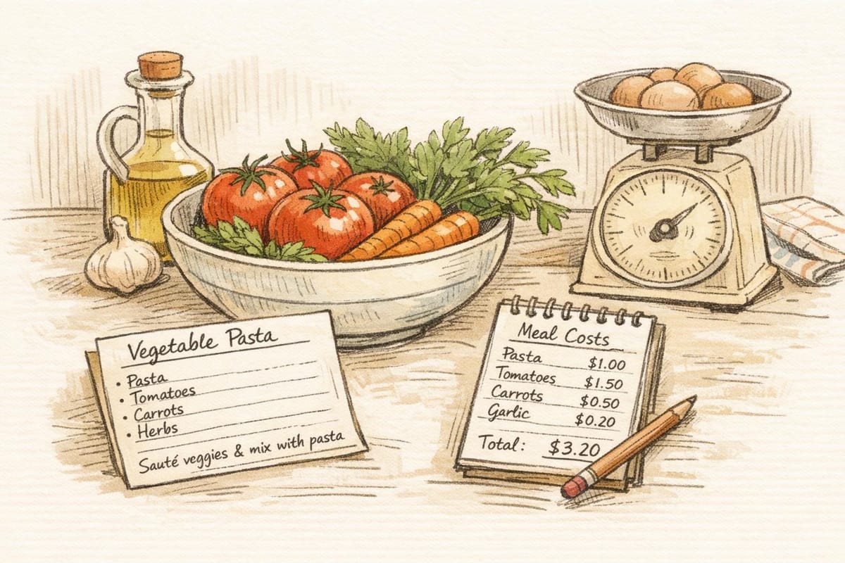 Meal Cost Calculator for Budget Cooking