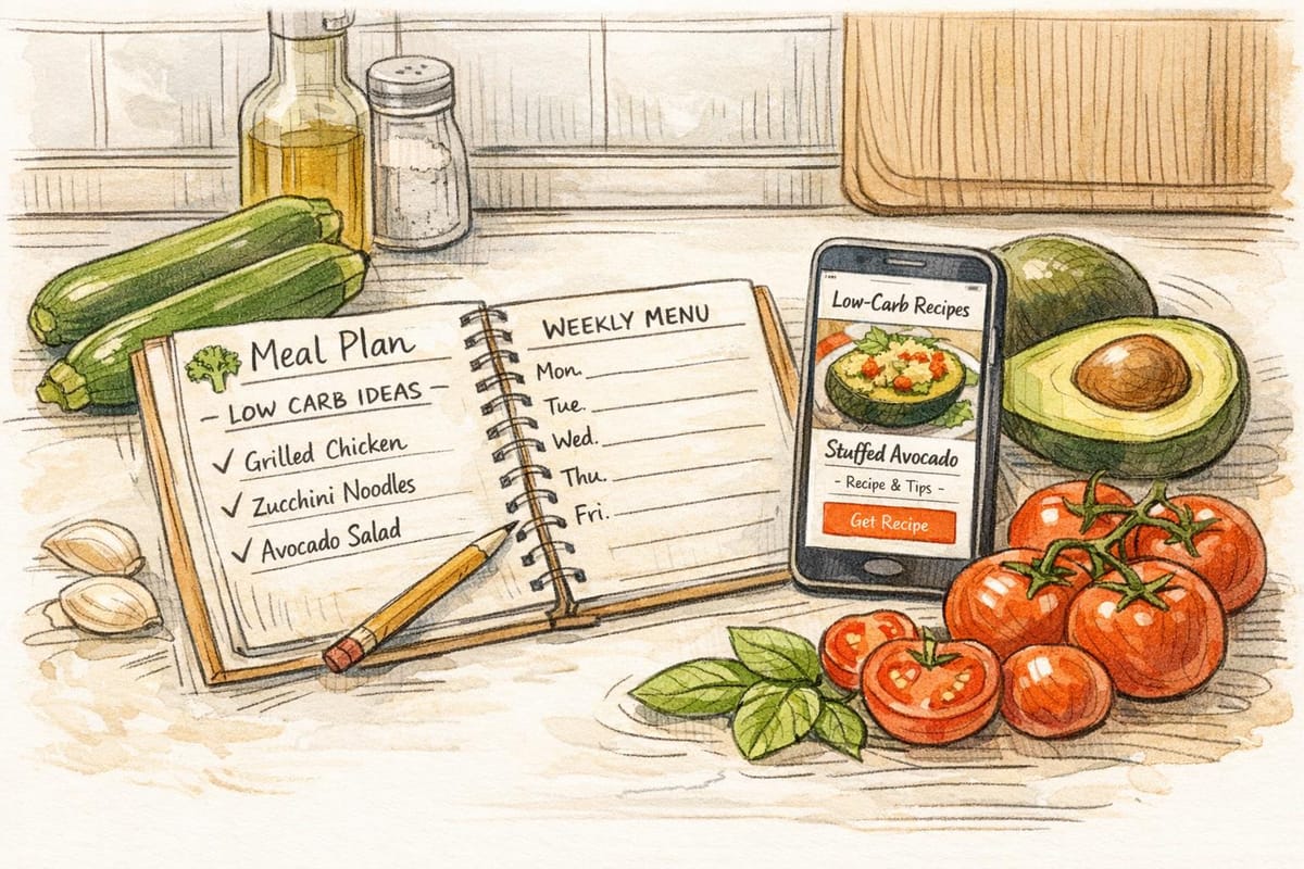 Low-Carb Meal Planning with AI
