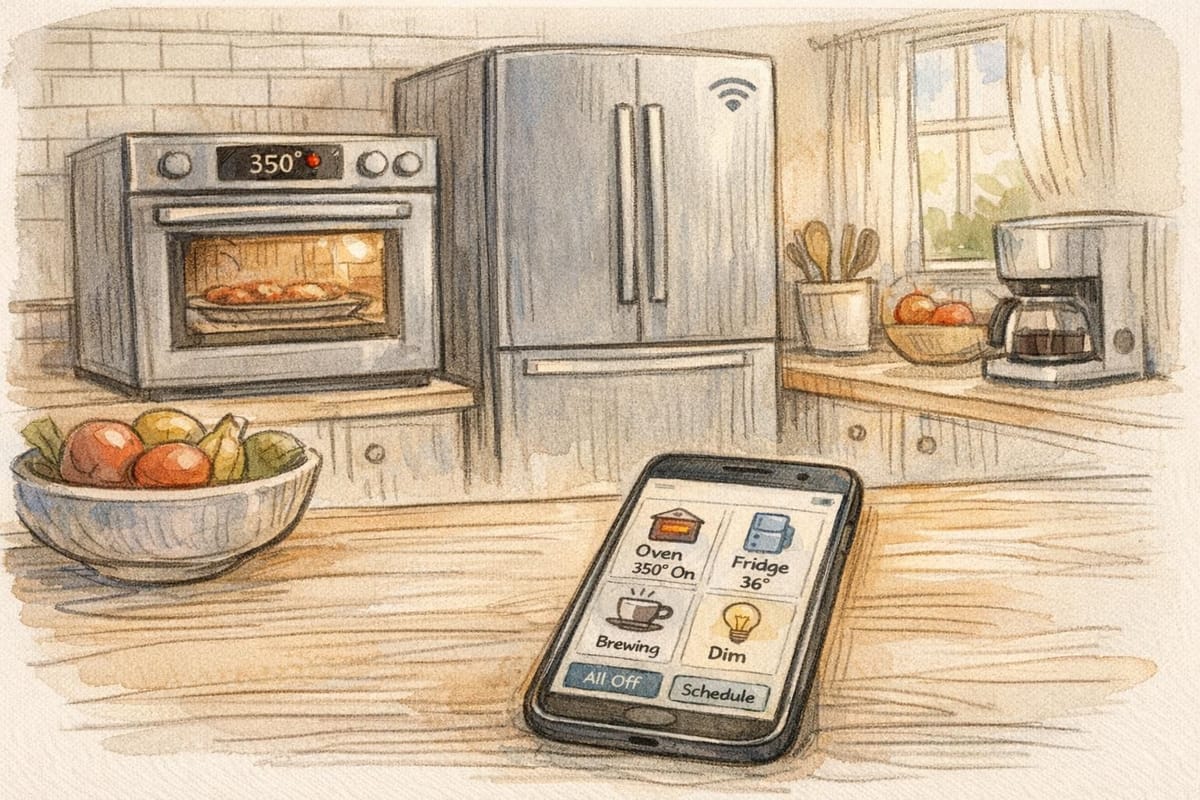How to Control Kitchen Appliances with Your Phone