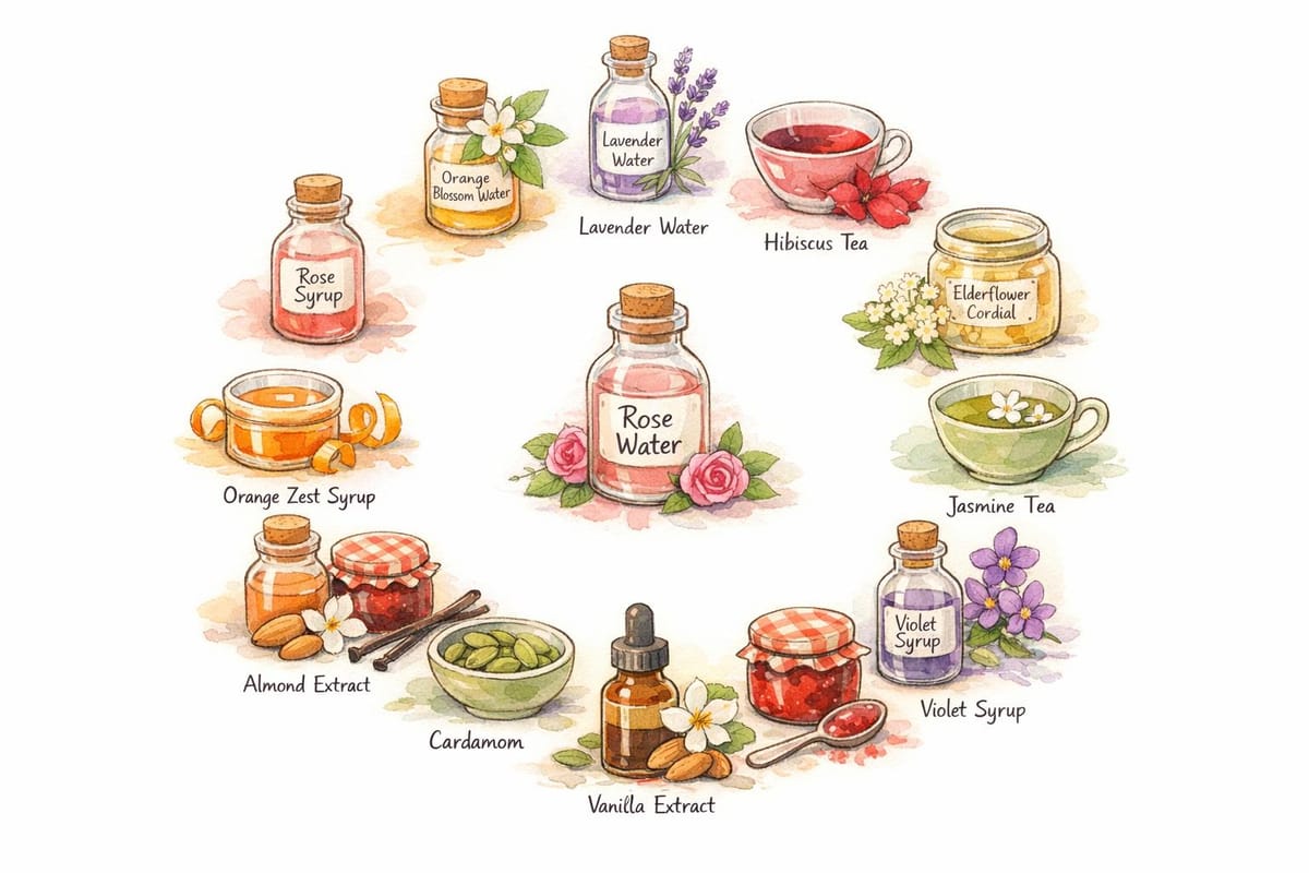 12 Rose Water Substitutes for Baking and Cooking