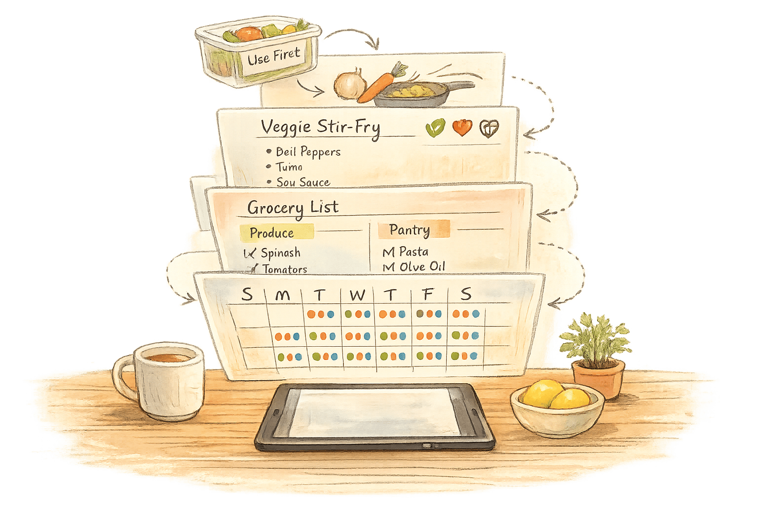 How AI Improves Shared Meal Planning