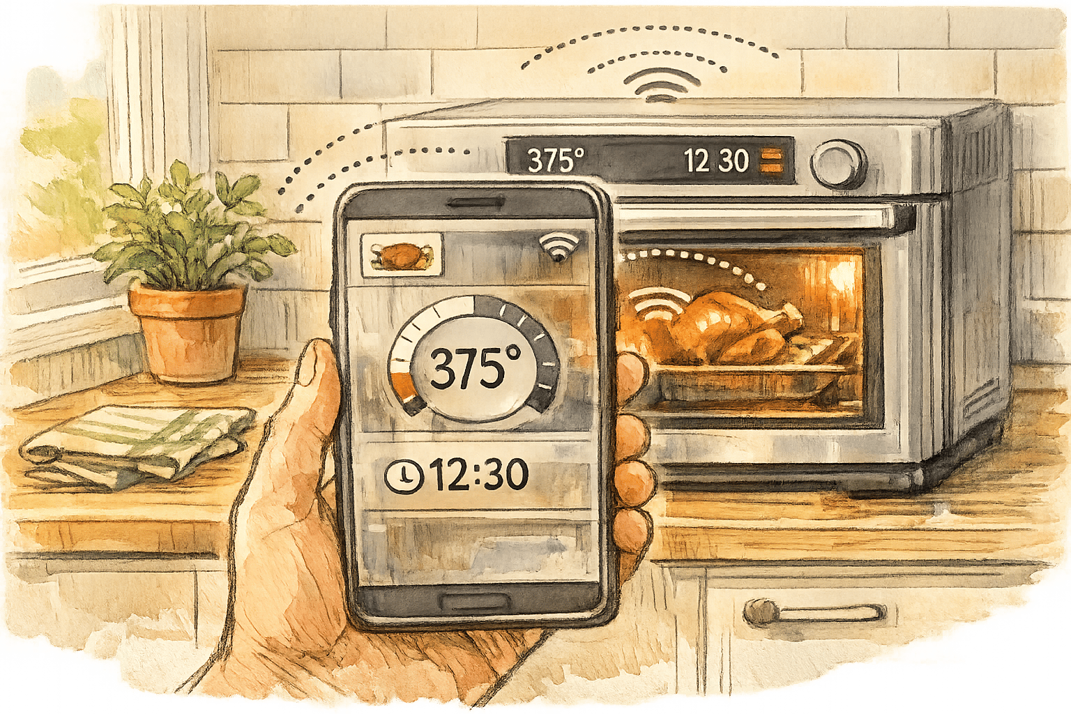How to Control Smart Ovens with Your Phone