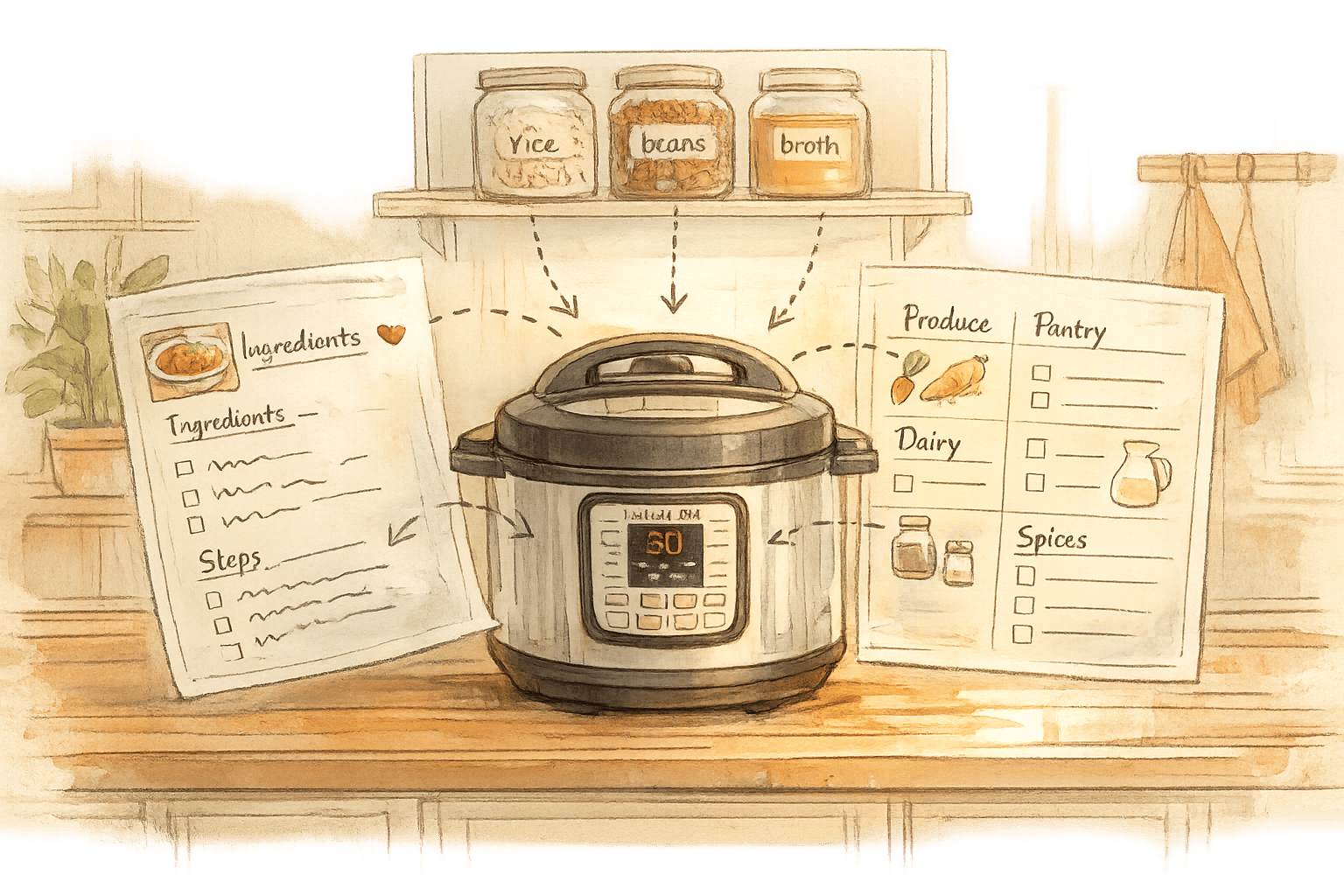 How AI Helps Plan Instant Pot Meals