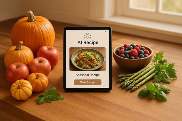 How AI Tracks Seasonal Recipe Trends