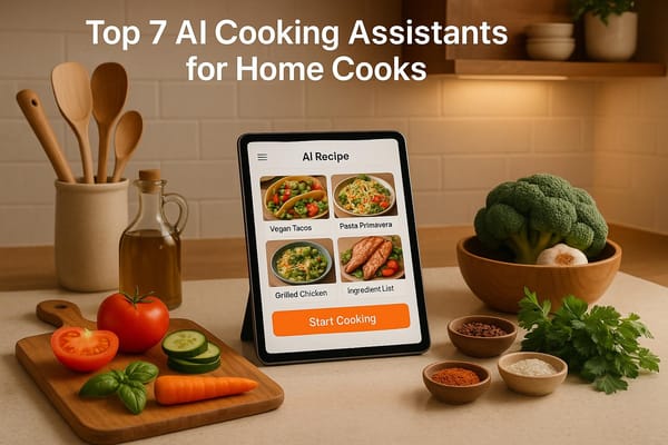 Top 7 AI Cooking Assistants for Home Cooks