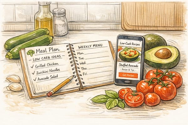 Low-Carb Meal Planning with AI