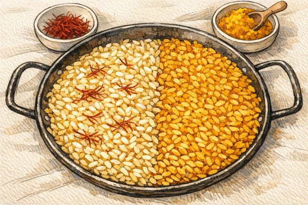 Saffron vs. Turmeric: Which Works in Paella?