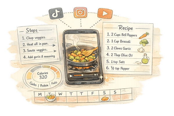 How to Use AI for Social Media Recipe Insights