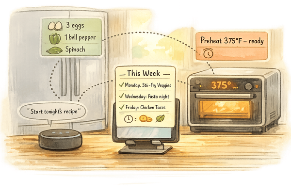 AI Meal Planning with IoT Kitchen Devices